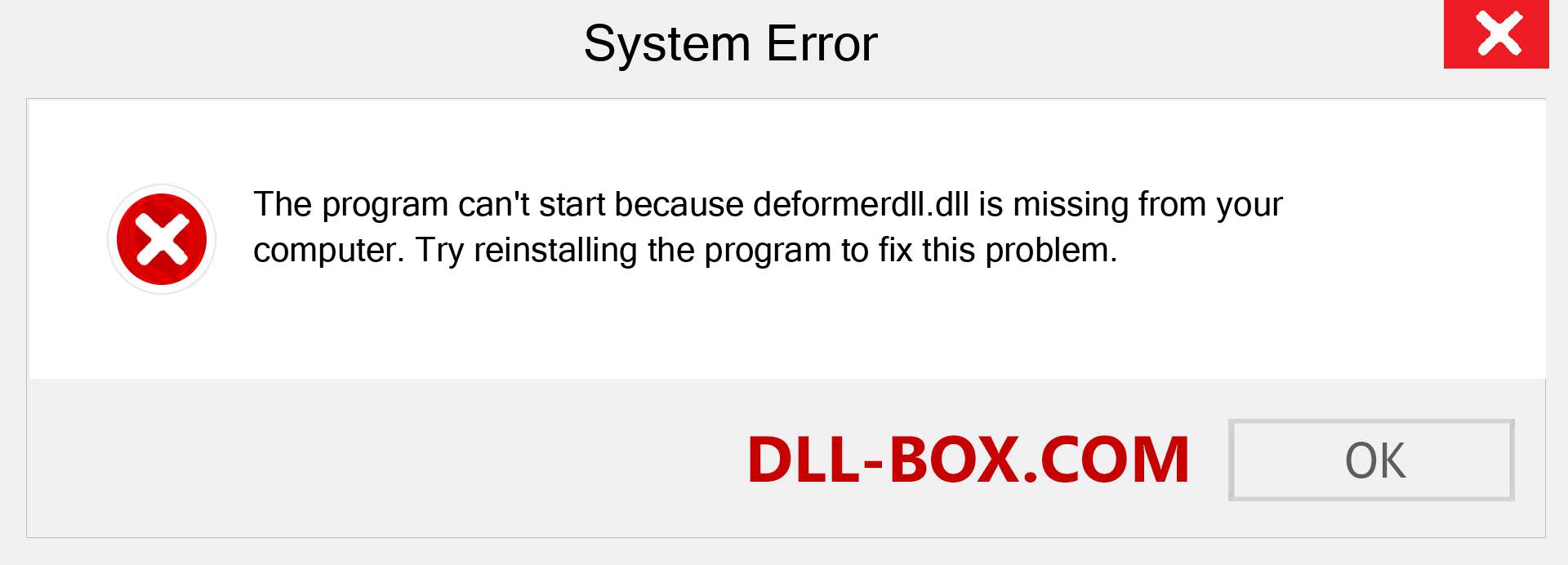  deformerdll.dll file is missing?. Download for Windows 7, 8, 10 - Fix  deformerdll dll Missing Error on Windows, photos, images